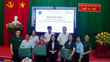 day manh chuyen doi so trong y te  vinh long dua cong nghe cervicare ai vao tam soat ung thu co tu cung